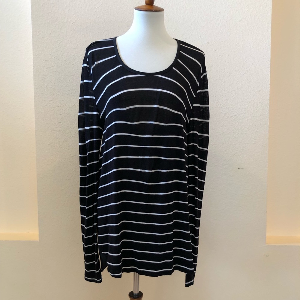 Bordeaux Long Sleeve Tee Tunic